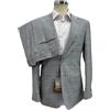 Sartoriale ABITO UOMO PRINCIPE DI GALLES GRIGIO CHIARO FRESCO LANA 46 48 50 52 54 56 58 DR6