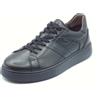 Nero Giardini NeroGiardini I500970U Guanto Nero Sneakers Sportive per Uomo in pelle con lacci