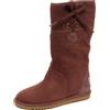 UGG F3460 (NO BOX) stivale tessuto bimba girl UGG scarpe shoe fabric boot brown