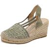 VIDORRETA N9904 ZEPPA ESPADRILLAS DONNA VIDORRETA VALENCIANA WOMAN RAFIA/LUREX SANDAL