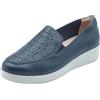 Stonefly 218962 Paseo Nappa Ocean Blue Mocassini confort per Donna in pelle con