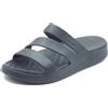 Crocs 209587 Getaway Strappy Black Sandali Donna in gomma nera