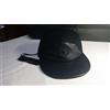 Versace Cappello Logo Medusa Leather Cap Black Nuovo Originale