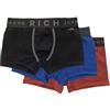 JOHN RICHMOND mutande uomo JOHN RICHMOND qy tripack boxer BWN/BK/BLU XXL scelta=P BWN/BK/BLU