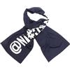 MOSCHINO 8684AQ sciarpa uomo MOSCHINO man wool blend scarf blue/white