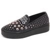 PINKO E6866 sneaker donna dark grey PINKO scarpe borchie slip on shoe woman