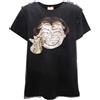 ELISABETTA FRANCHI 0628AN t-shirt bimba ELISABETTA FRANCHI girl kids black