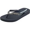 Ipanema 83140 Anat Lolita Fem Black Infradito con zeppa bassa per Donna in gomma