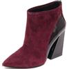 KAT MACONIE F7750 tronchetto donna bordeaux KAT MACONIE MARGO suede/patent boot shoe woman