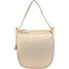 LESAC zaino donna LESAC trio zaino sacca in pelle vitello nappa ORO ND NERO 420529