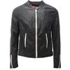 FREEDOMDAY 7155AH giubbotto donna FREEDOMDAY black eco-leather jacket woman