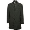 TRUSSARDI 2481J trench uomo TRUSSARDI green jacket coat man