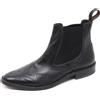 TAURUS B5798 polacchino uomo TAURUS MEDUSA stivaletto nero shoe boot man