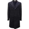 CAESAR L9635 CAPPOTTO UOMO CAESAR MAN WOOL BLEND COAT BLUE