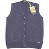 SHOCKLY 2210Q gilet uomo SHOCKLY smanicato blu sleeveless sweater men