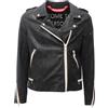 FREEDOMDAY 7162AH giubbotto donna FREEDOMDAY black eco-leather jacket woman