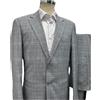 Sartoriale ABITO UOMO PRINCIPE DI GALLES GRIGIO CHIARO MADE IN ITALY 46 48 50 52 54 56 58