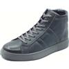 Igi&Co 8635500 Vitello Rag Nero Scarponcini Sneakers per Uomo in pelle