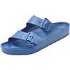 Birkenstock 1019051 Arizona EVA Navy Sandali per Uomo doppia fibia in gomma blu
