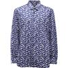 MAZZARELLI 9758AQ camicia uomo MAZZARELLI SLIM man shirt white/blue