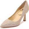 L'ARIANNA O9826 DECOLLETTE DONNA L'ARIANNA WOMAN GLITTER/LUREX SHOES PLATINUM