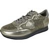 PHILIPPE MODEL D32 sneaker donna platinum PHILIPPE MODEL TROPEZ shoe woman