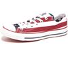 CONVERSE 7376P sneaker CONVERSE ALL STAR rosso/bianco scarpa donna shoe woman