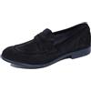 HUNDRED 100 1059J mocassino uomo dark blue HUNDRED 100 vintage effect shoe loafer man