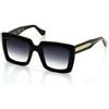 Monokol Occhiali da sole Monokol MK257 C1Y 50 23 145 Black Grey Gradient Lens 100% Auth