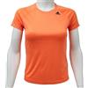 adidas performance magliette Donna, Adidas D2M Tee Lose, arancione
