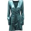 PATRIZIA PEPE 8940AU ABITO DONNA PATRIZIA PEPE SERA WOMAN SHINY DRESS