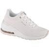 SKECHERS scrape Donna, Skechers Million Air-Elevated Air, bianco