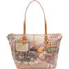 YNOT BORSA DONNA YNOT yesbag borsa shopping piccola metro Paris metro Paris YES396F4.