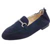 Nero Giardini NeroGiardini E512620D Amalfi Indios Blu Ballerine eleganti per donna in nabuk