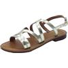 Geox D45LXY Sozy Lt Gold Sandali alla schiava con tacchetto basso per Donna in p