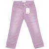 GUCCI 9546O pantalone bimba glicine effetto vintage GUCCI cotone trousers kid