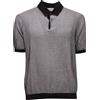 BALLANTYNE 1791AS polo uomo BALLANTYNE man polo shirt black/white