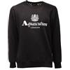 AQUASCUTUM 2538AE felpa uomo AQUASCUTUM black cotton sweatshirt man