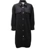 SUN 68 0360AI vestito in felpa donna SUN 68 women dress cotton black