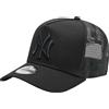 New Era cappucci per un ragazzo, New Era 9FORTY Aframe Trucker NY Yankees Kids Cap, nero