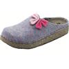 InBlu ED000028 Glicine Pantofole per Donna in lana cotta rosa