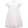 SIMONETTA 8642R vestito bimba SIMONETTA TINY abito bianco dress kid