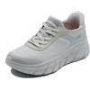 Skechers Bobs B Flex 117391 Linear Force White Slip-On per Donna in tessuto bian