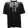 PHOBIA ARCHIVE 4077AH maglia uomo PHOBIA ARCHIVE black cotton t-shirt men