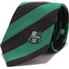 MESSORI 9576W cravatta uomo MESSORI black/green silk tie men