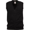 KAOS 0591Z gilet uomo KAOS silk/cotton black waistcoat man