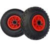 CILVANI Ruote per Carrello Pneumatiche 3.00-4 con Boccola 2PR - Set 2 pezzi