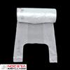 4 ROTOLI DI SHOPPER DI PLASTICA MINI BIANCHE, 23X45, 400 BUSTE SACCHI RESISTENTI