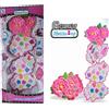 TrAdE Shop Traesio TRUCCO TROUSSE FLOWER COFANETTO MAKE UP ROSSETTO OMBRETTO BEAUTY GIOCO BAMBINE