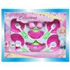 TrAdE Shop Traesio SET DA COLAZIONE CON TEIERA PIATTINI TAZZINE POSATE GIOCATTOLO GIOCO BAMBINA